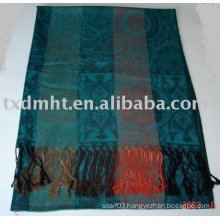 Acrylic scarf with fashion style , best price , hight quality for lady